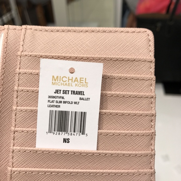 Michael Kors Bifold Wallet Jet Set Travel Slim - Picture 3 of 4